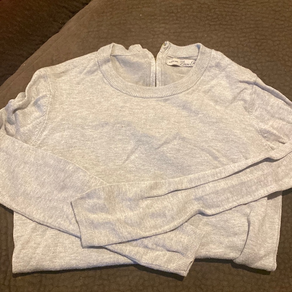 Zara Knit Gray Long Sleeve
